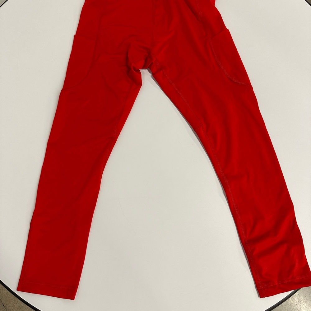 Nike NWT Men’s Red and Black Leggings - Picture 5 of 6
